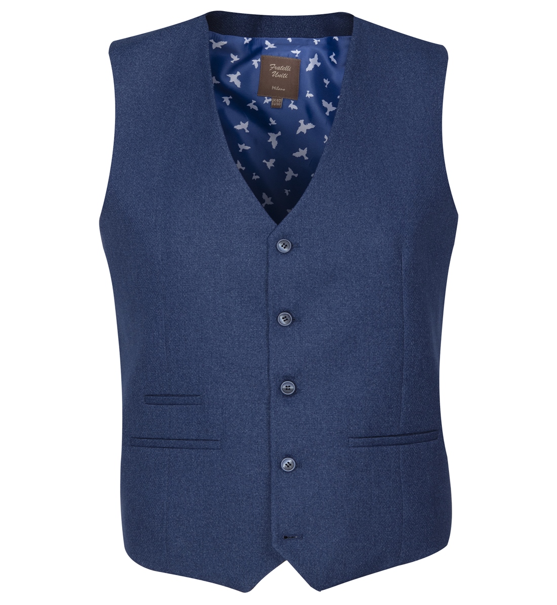 Fratelli 1054 Royal Blue Waistcoat