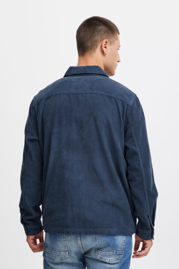 Blend Navy Blue Cord Overshirt 20716070 - Image 4