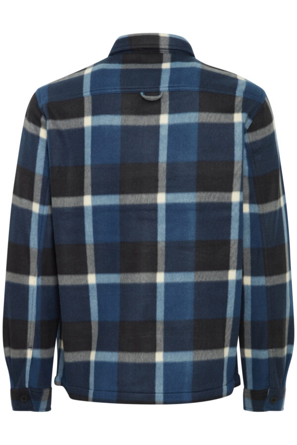 Blend Blue Fleece Check Overshirt 20716348 - Image 6