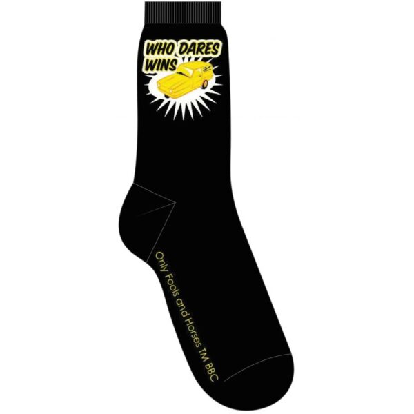 Only Fools & Horses Who Dares Wins Socks Size 7-11