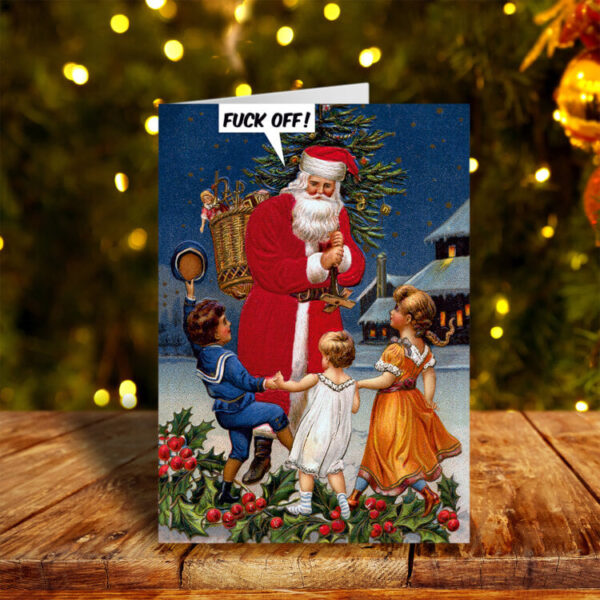 F*ck Off Christmas Card