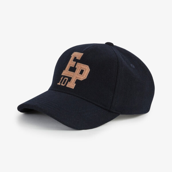 Eden Park Navy Embroidered Cap With Patch