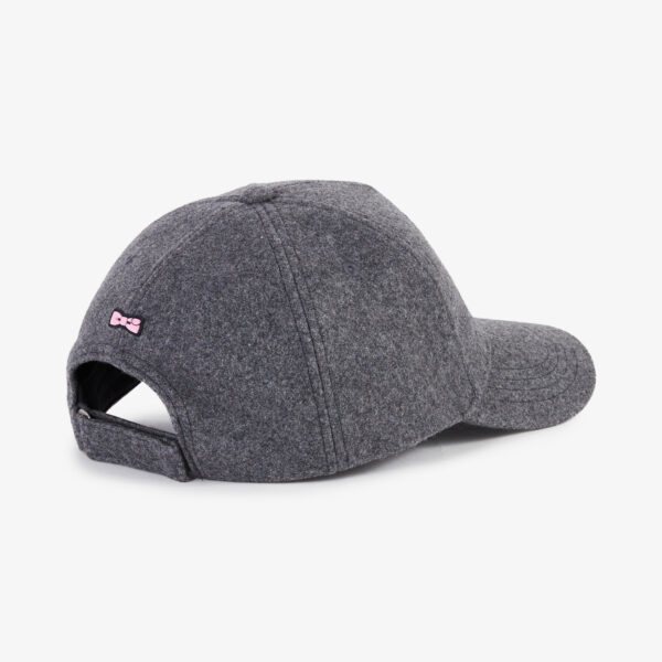 Eden Park Grey Embroidered Cap With Patch - Image 2