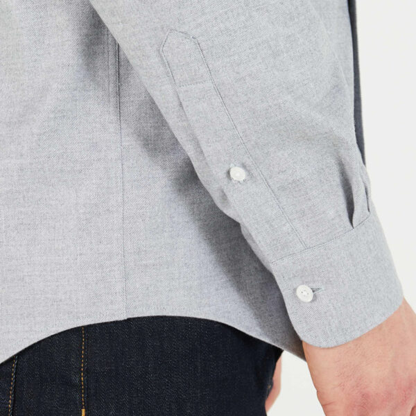 Eden Park Grey Flannel Shirt - Image 3