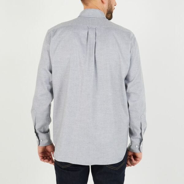 Eden Park Grey Flannel Shirt - Image 4