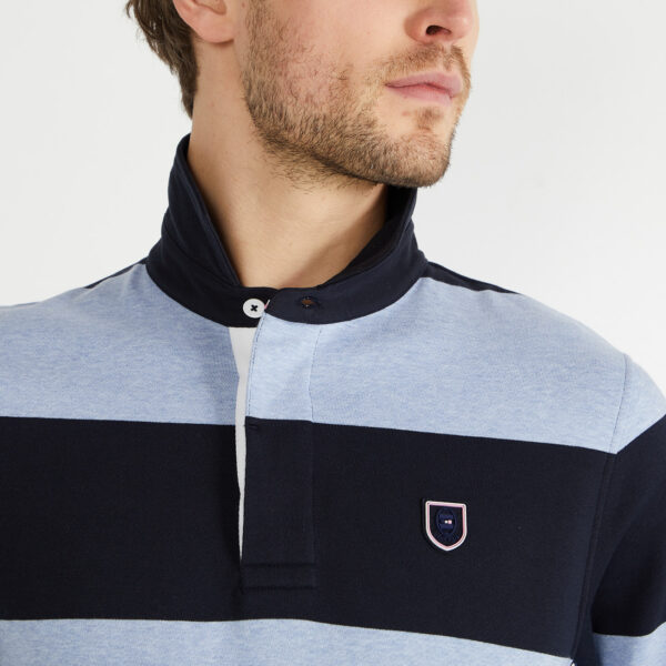 Eden Park Blue & Navy Polo Jumper - Image 2