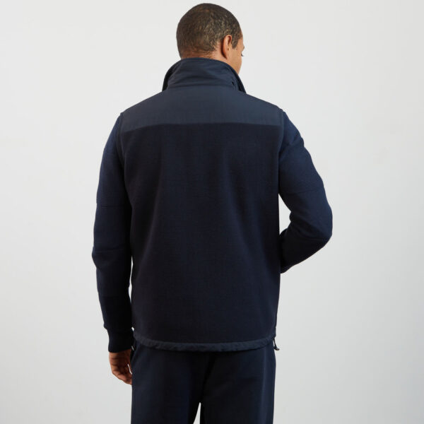 Eden Park Navy Fleece Gilet - Image 3
