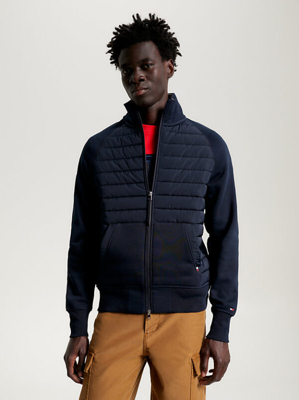 Tommy Hilfiger Navy Zip Through Jacket