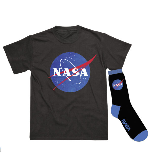 NASA Logo T-Shirt & Sock Set
