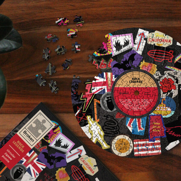 Iron & Glory Rock Legends Broken Record Puzzle