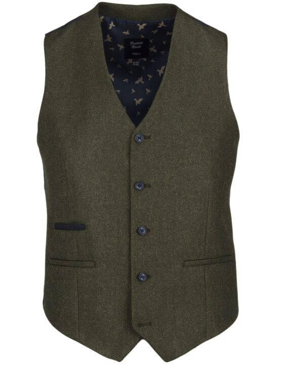 Fratelli 1024 Olive Waistcoat