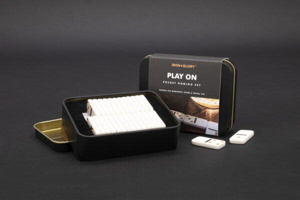 Iron & Glory Play On Travel Dominoes - Image 2