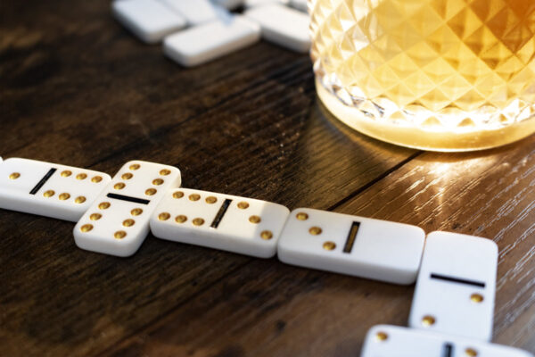 Iron & Glory Play On Travel Dominoes - Image 6