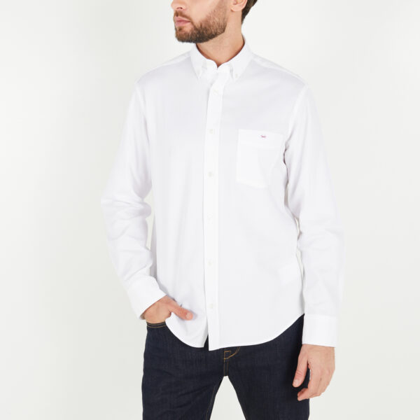 Eden Park White Pique Shirt - Image 3