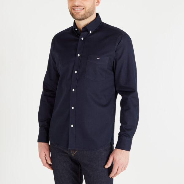 Eden Park Navy Pique Shirt - Image 2