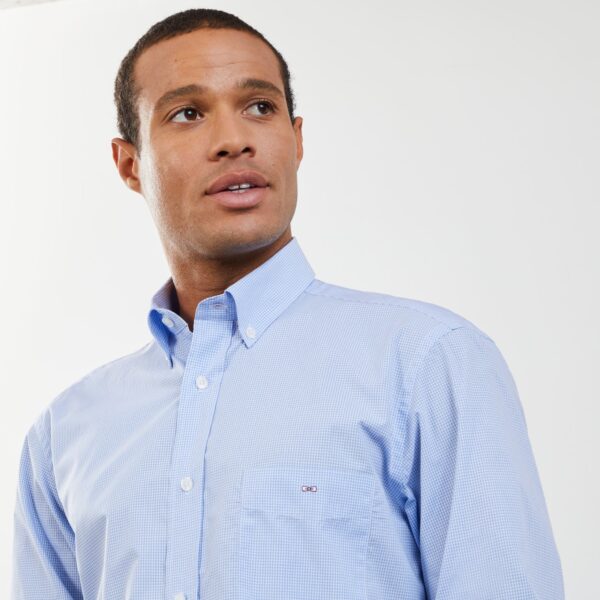 Eden Park Blue Gingham Shirt