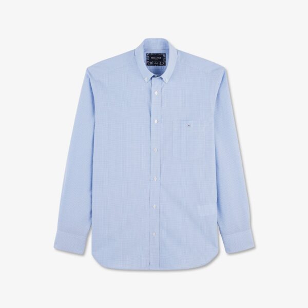 Eden Park Blue Gingham Shirt - Image 5