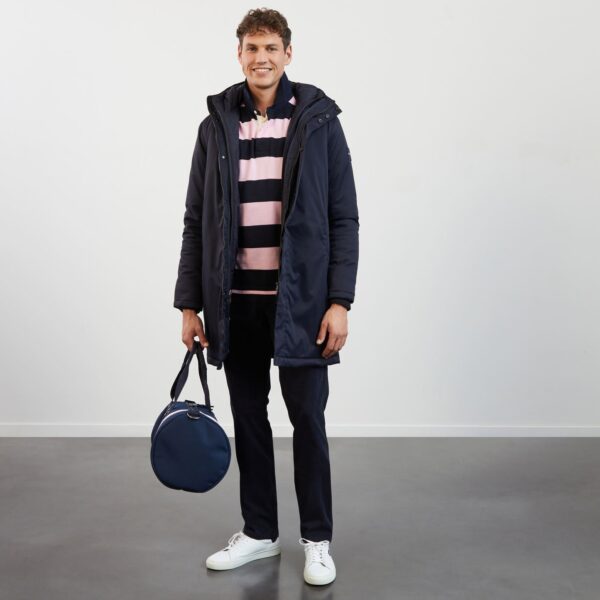 Eden Park Navy 2 in 1 Parka Coat - Image 3