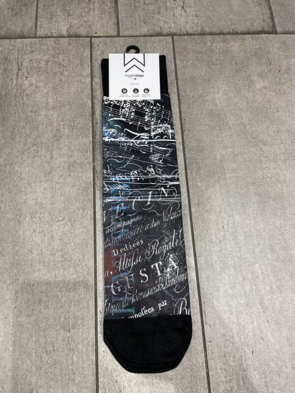 Wigglesteps Music Note Socks