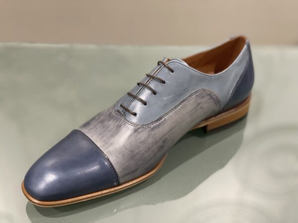 Lacuzzo Blue Two Tone Shoe (8092ZY6100P28) - Image 2