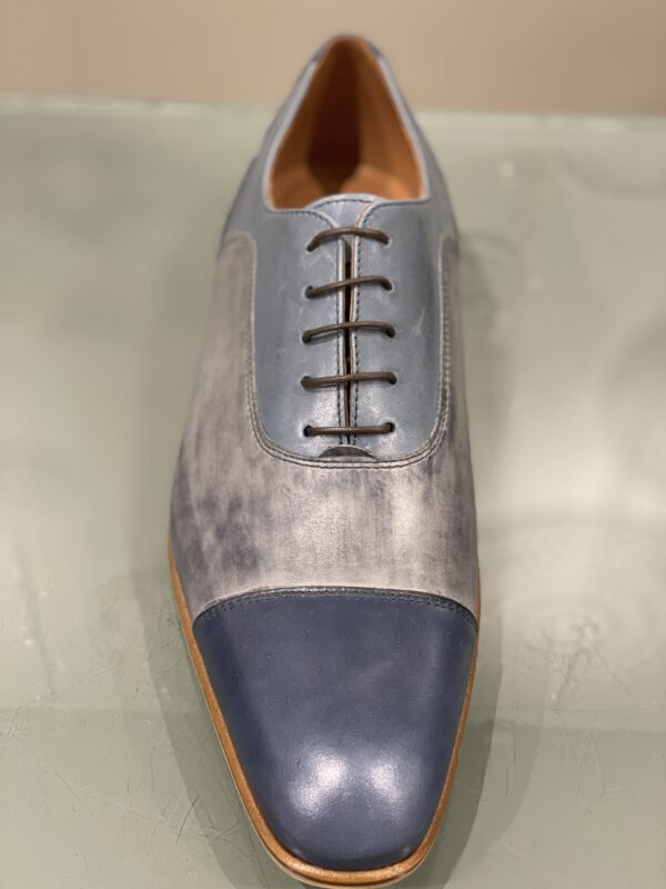 Lacuzzo Blue Two Tone Shoe (8092ZY6100P28) - Image 3