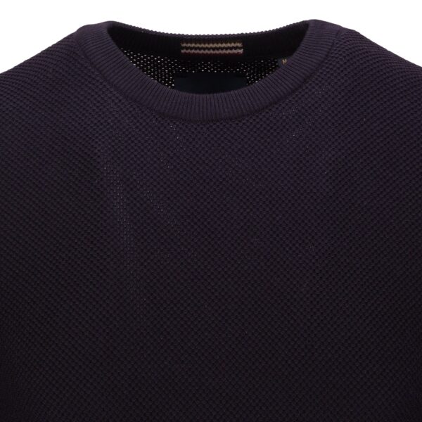 Guide London Navy Textured Jumper 2831 - Image 2