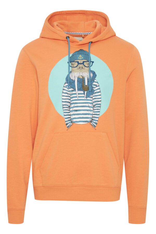 Blend Sailor Walrus Orange Hoodie 20716888 - Image 4
