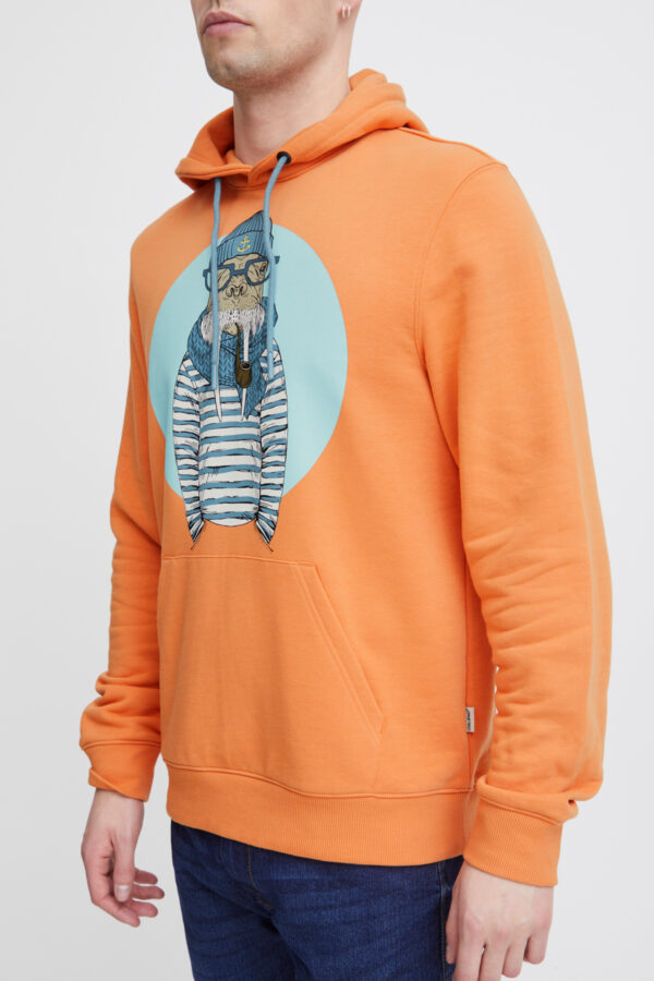 Blend Sailor Walrus Orange Hoodie 20716888 - Image 2