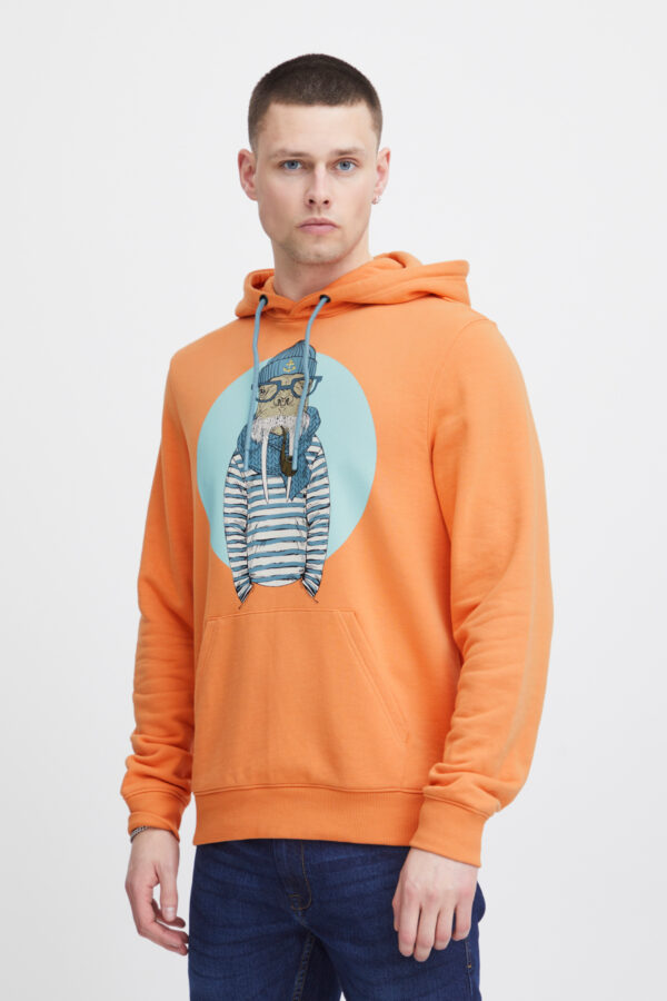 Blend Sailor Walrus Orange Hoodie 20716888