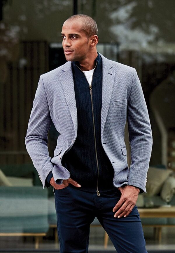 Brook Taverner Becker Navy & Sky Jacket