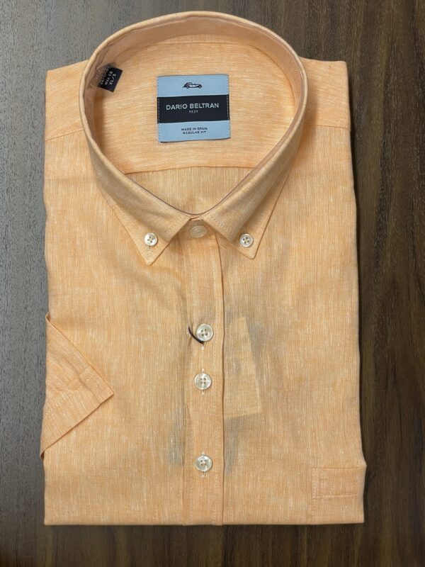 Dario Beltran Molsosa - Peach Short Sleeve Shirt
