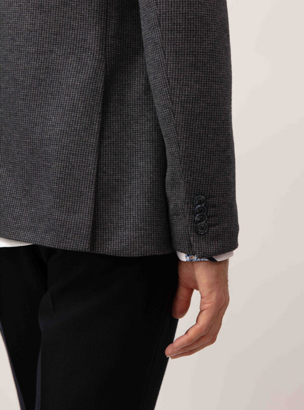 Guide London Navy Houndstooth Jacket 3561 - Image 5