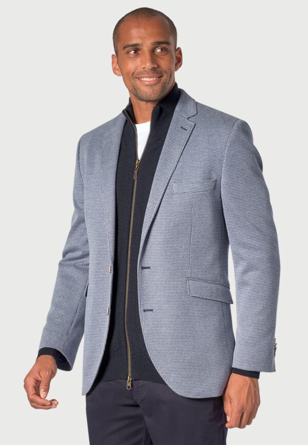 Brook Taverner Becker Navy & Sky Jacket - Image 3
