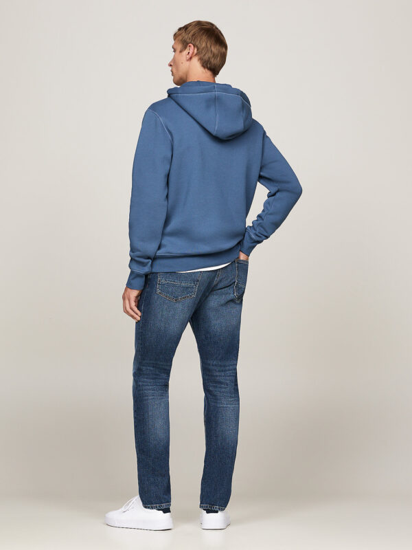 Tommy Hilfiger Logo Blue Hoodie - Image 3