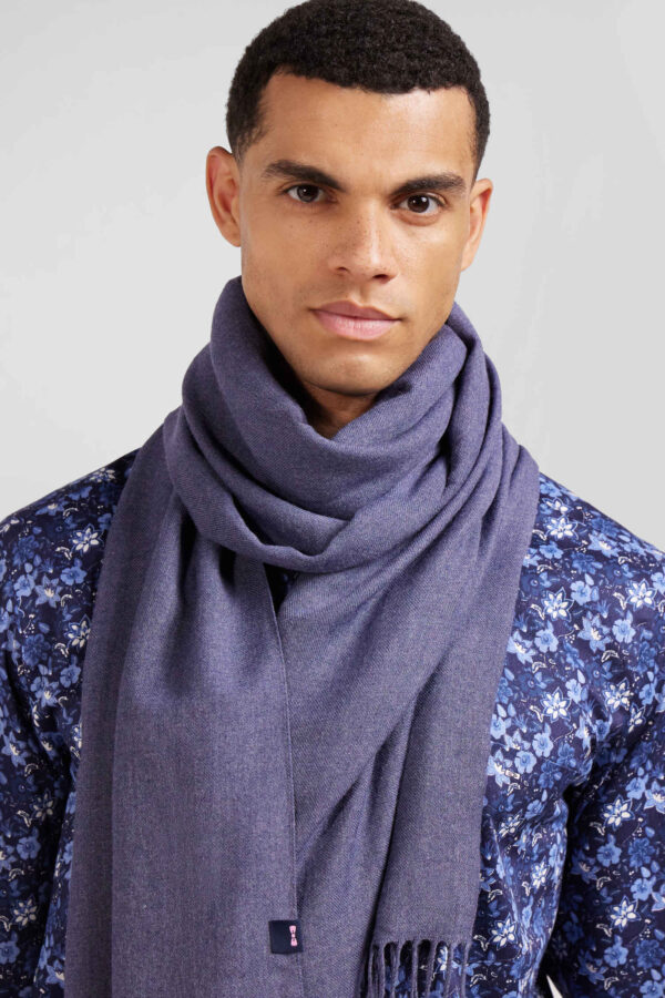 Eden Park Denim Blue Scarf H24ACTEC0006
