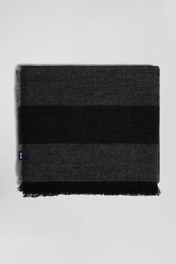 Eden Park Black/Grey Scarf H24ACTEC0011 - Image 4