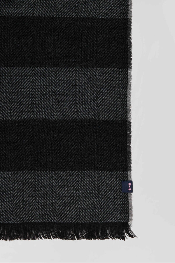 Eden Park Black/Grey Scarf H24ACTEC0011 - Image 3