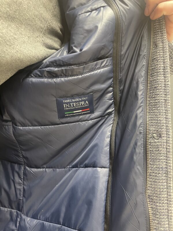Roy Robson Light Blue Coat with Removable Gilet - Image 5