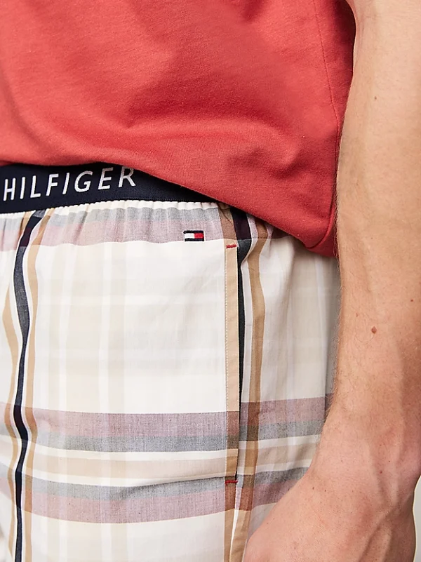 Tommy Hilfiger Original Logo Print Pyjama Bottoms UM0UM019200M7 - Image 2