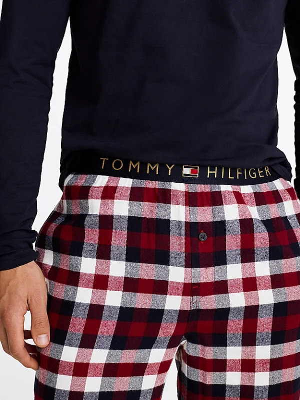 Tommy Hilfiger Red Original Flannel Pyjama Bottoms UM0UM02987 0G2