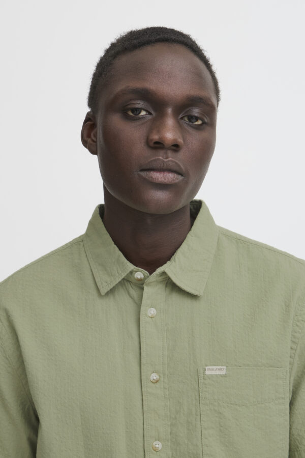 Blend Green Short Sleeve Shirt 20718125 - Image 4