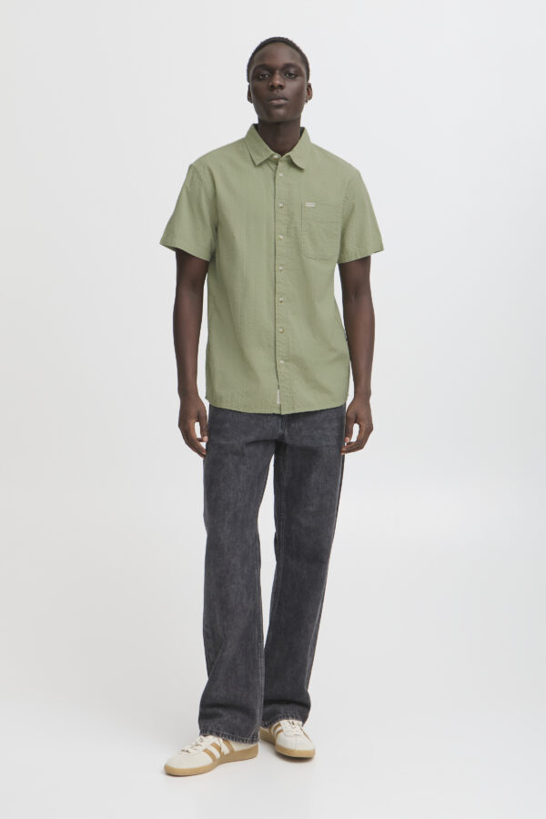 Blend Green Short Sleeve Shirt 20718125 - Image 3
