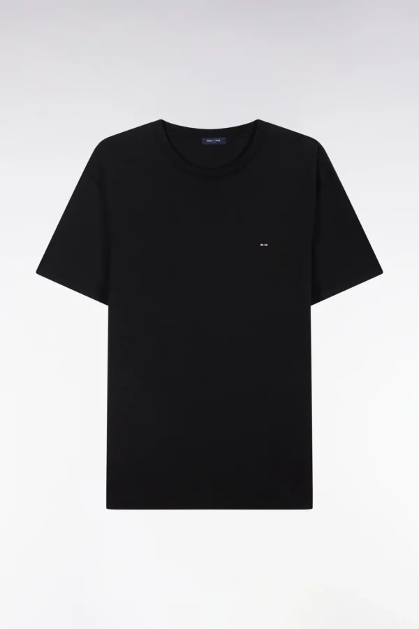 Eden Park Black Regular Fit T-Shirt E25MAITC0001NO - Image 2
