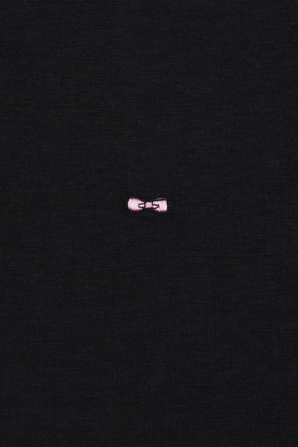 Eden Park Black Regular Fit T-Shirt E25MAITC0001NO - Image 4