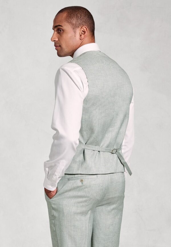 Brook Taverner Hardy Green Waistcoat - Image 2