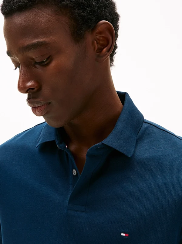 Tommy Hilfiger 1985 Regular Fit Polo in Night Sky - Image 5