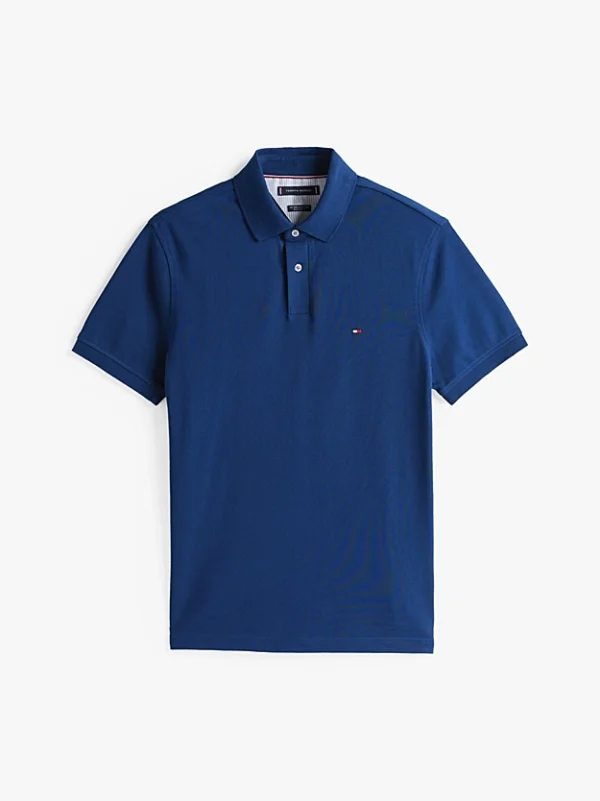 Tommy Hilfiger 1985 Regular Fit Polo in Night Sky - Image 2