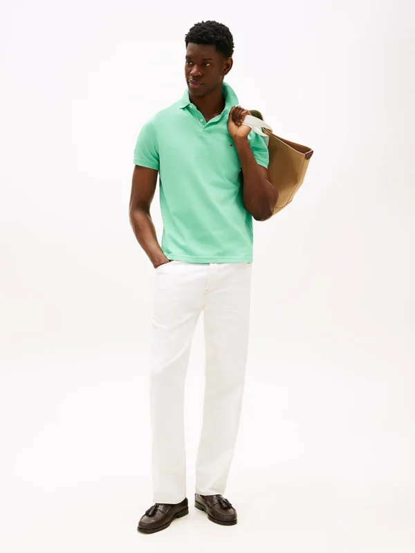 Tommy Hilfiger 1985 Green Regular Polo - Image 3