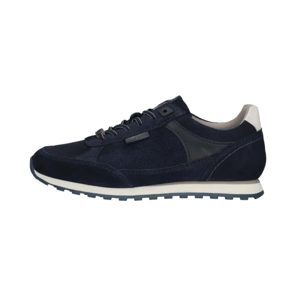 Bugatti Navy Suede Trainer - Image 2