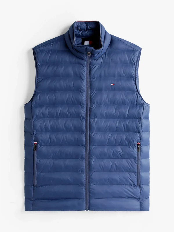 Tommy Hilfiger Packable Blue Gillet MW0MW37677 C9T - Image 3